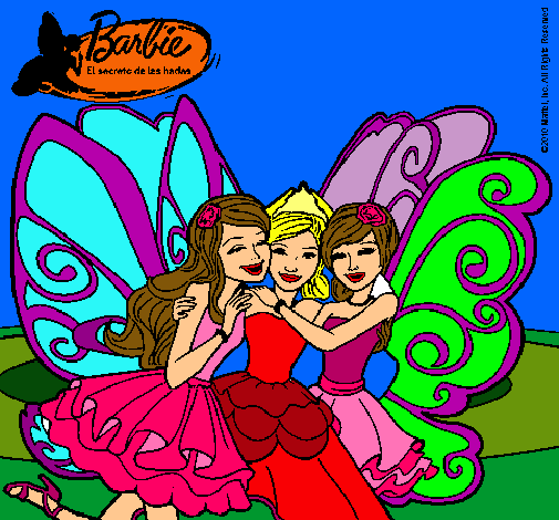 Barbie y sus amigas en hadas