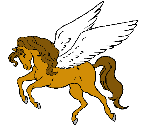 Pegaso volando