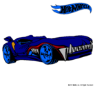 Dibujo Hot Wheels 3 pintado por saler