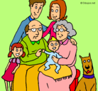 Dibujo Familia pintado por albaTC