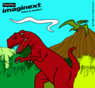 Dibujo Imaginext 14 pintado por cranc