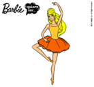 Dibujo Barbie bailarina de ballet pintado por 159753