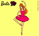 Dibujo Barbie bailarina de ballet pintado por irennnne