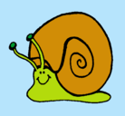 Dibujo Caracol  pintado por starss