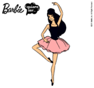 Dibujo Barbie bailarina de ballet pintado por vanessa-32_76