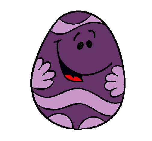 Dibujo Huevo de pascua feliz pintado por rafael6