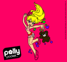 Dibujo Polly Pocket 14 pintado por lauradelmar