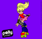 Dibujo Polly Pocket 1 pintado por greto