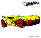 Dibujo Hot Wheels 3 pintado por socio