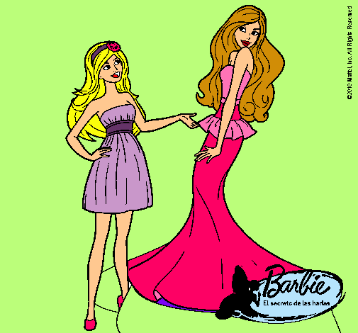 Barbie estrena vestido