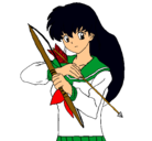 Dibujo Kagome pintado por Sakuchan