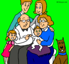 Dibujo Familia pintado por mi10