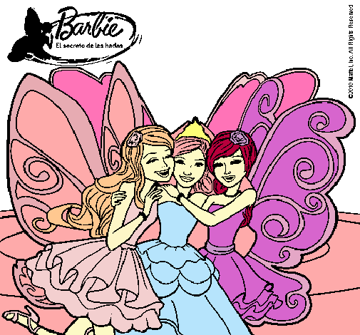 Barbie y sus amigas en hadas