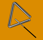 Dibujo Triángulo pintado por canarion