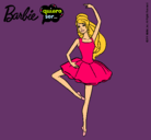 Dibujo Barbie bailarina de ballet pintado por lokiii