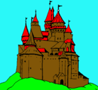 Dibujo Castillo medieval pintado por mahdi