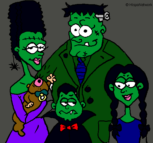 Familia de monstruos