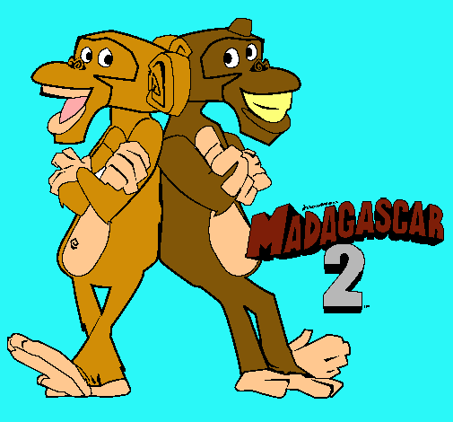 Madagascar 2 Manson y Phil 2