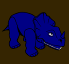 Dibujo Triceratops II pintado por raynel