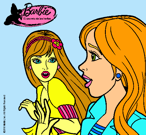 Barbie sorprendida