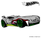 Dibujo Hot Wheels 3 pintado por louso