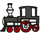 Dibujo Tren pintado por xaini