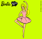 Dibujo Barbie bailarina de ballet pintado por hfjkio