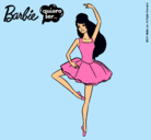 Dibujo Barbie bailarina de ballet pintado por yasmin9