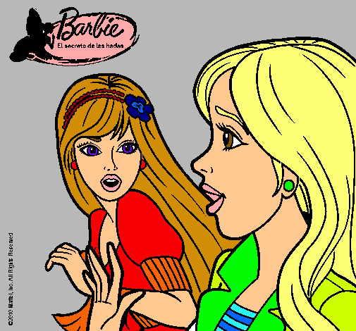 Barbie sorprendida