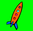 Dibujo Cohete II pintado por gabyru