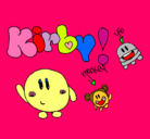 Dibujo Kirby 4 pintado por ositha