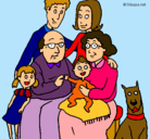 Dibujo Familia pintado por katheryn