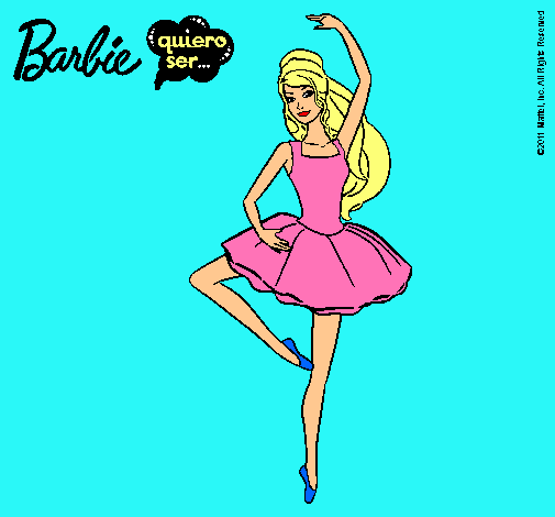 Dibujo De Barbie Bailarina De Ballet Pintado Por Mireia En Dibujos Net El D A A Las