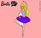 Dibujo Barbie bailarina de ballet pintado por DIABLO