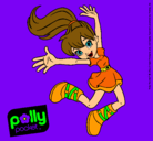 Dibujo Polly Pocket 10 pintado por caty03