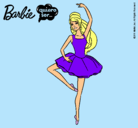 Dibujo Barbie bailarina de ballet pintado por 4456