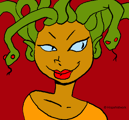 Mujer medusa