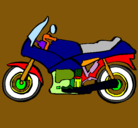 Dibujo Motocicleta pintado por ppaauull