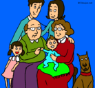 Dibujo Familia pintado por ARELLYS