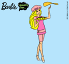 Dibujo Barbie cocinera pintado por karen-julieth