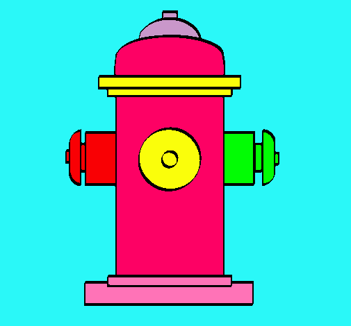 Dibujo de Boca de incendio pintado por Tanque en Dibujos.net el día 29