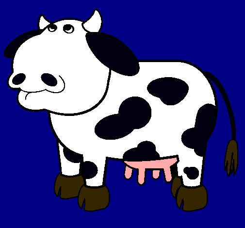 Vaca pensativa