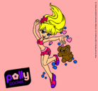 Dibujo Polly Pocket 14 pintado por cochinamonon