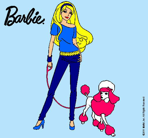 Barbie con look moderno