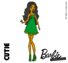 Dibujo Barbie Fashionista 3 pintado por Maria-pm