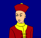 Dibujo Joven emperador pintado por critina
