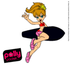 Dibujo Polly Pocket 3 pintado por anti