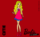 Dibujo Barbie Fashionista 3 pintado por merrymerry
