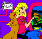 Dibujo Barbie llega a París pintado por angie5098989