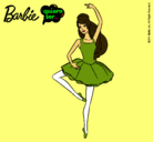 Dibujo Barbie bailarina de ballet pintado por IrinaGonzlez